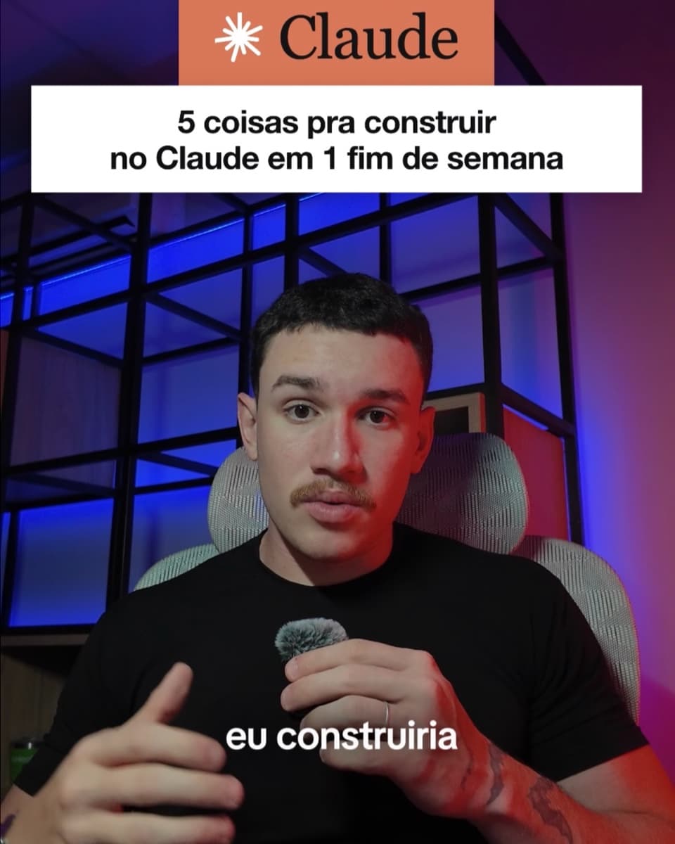 Os 50 projetos pra construir no Claude